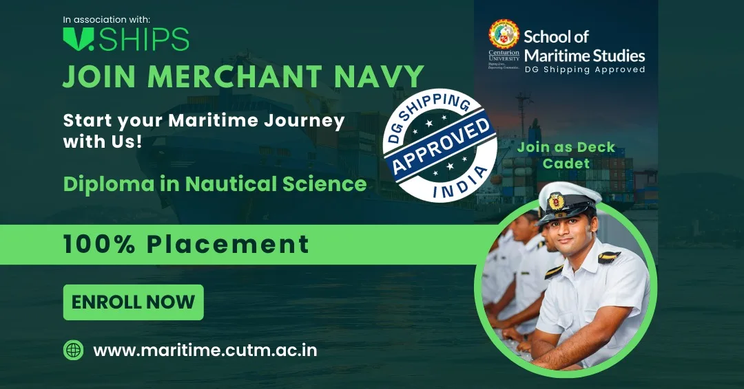 Set Sail for Success with the School of Maritime Studies, Centurion University: Your Gateway to a Career in Nautical Science