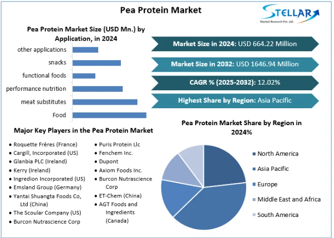 Pea Protein Market Global Share, Segmentation, Analysis, Future Plans and Forecast 2025-2032