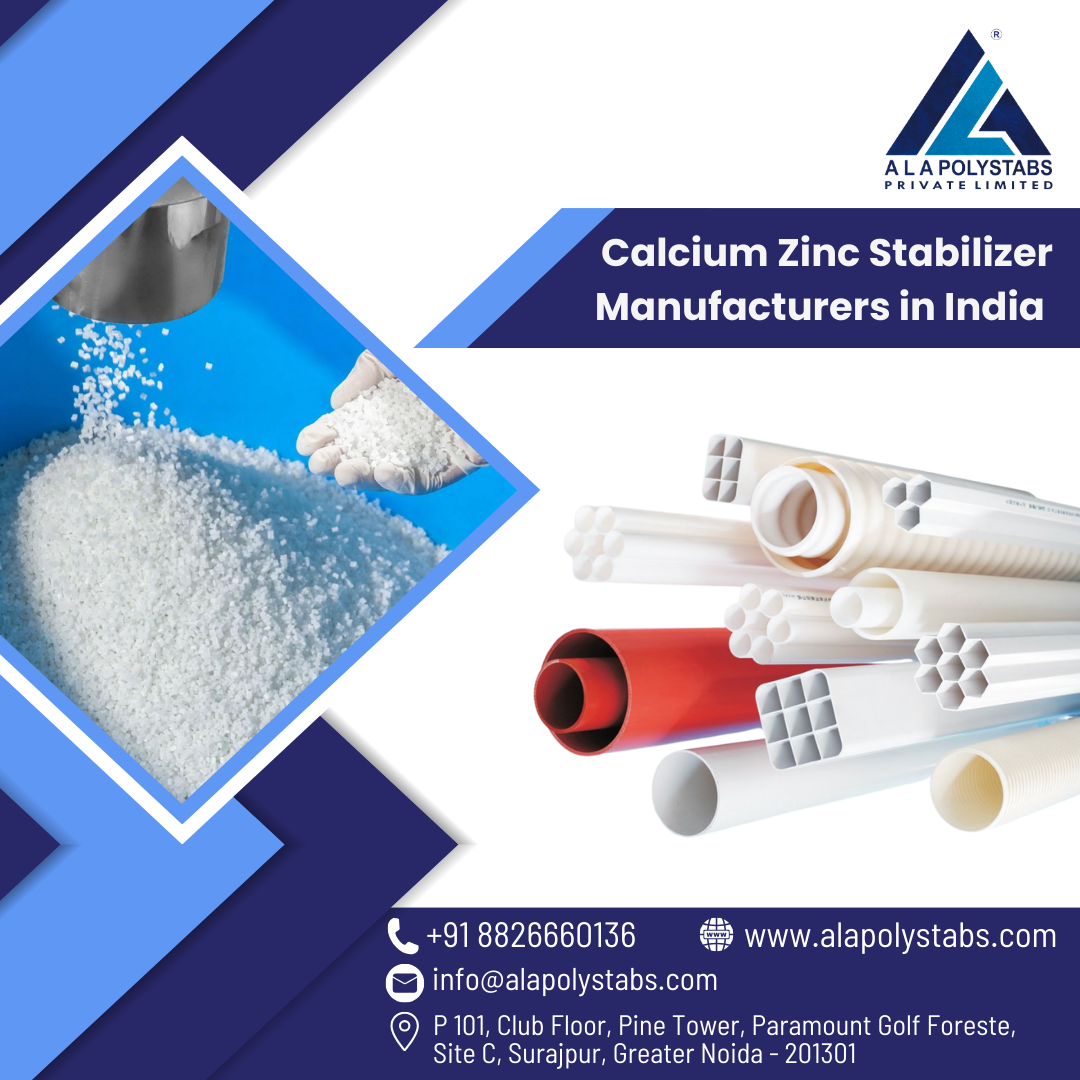 Who are the leading Calcium Zinc Stabilizer manufacturers in India and Delhi