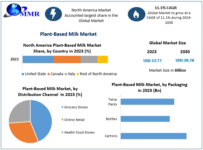 Rising Consumer Demand Fuels Growth in the Plant-Based Milk Industry”