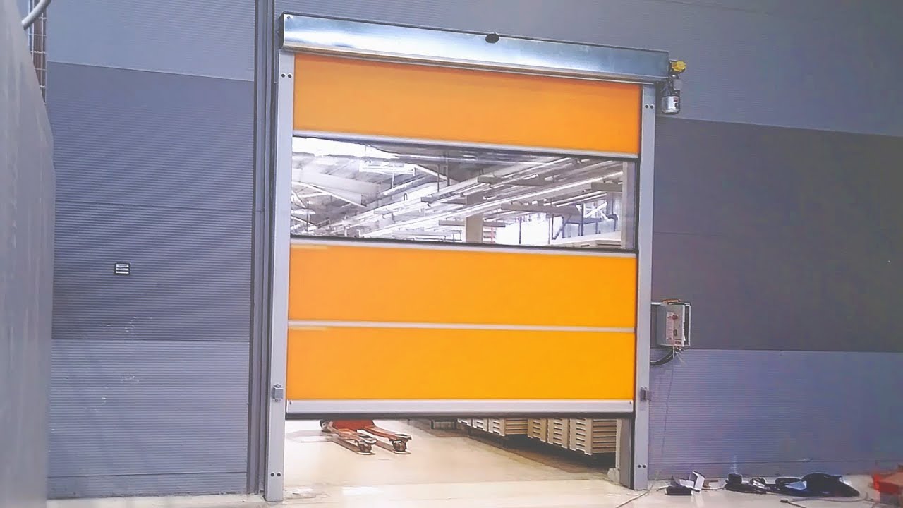 How High-Speed Doors Enhance Workplace Safety